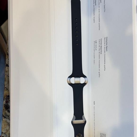 Apple Smartwatch with Midnight Black Band - Picture 4 of 4